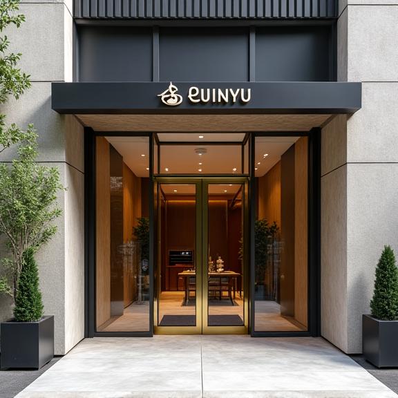 은유 청담 쇼룸의 입구 전경